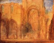 约瑟夫玛罗德威廉透纳 - Interior of Fountains Abbey, Yorkshire